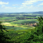 Ausblick von Mönchstein-Schweineberg. © Naturpark Weserbergland